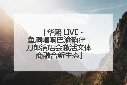 华熙 LIVE・鱼洞唱响巴渝韵律：刀郎演唱会激活文体商融合新生态